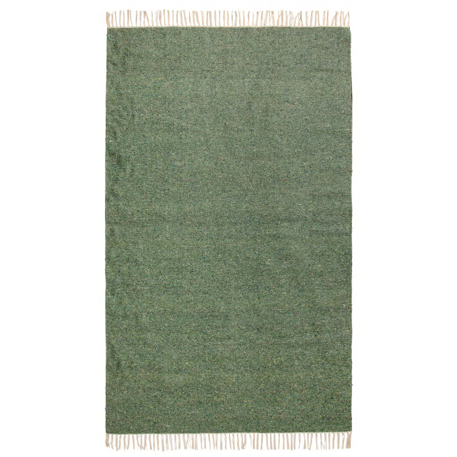 Plain Coloured Recycled Cotton Rug 120 x 180cm in 7 Colours Fair Trade GoodWeave